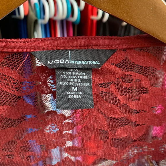 ❤️🔥✨ Red lace body con dress!! ✨❤️ - Picture 5 of 7